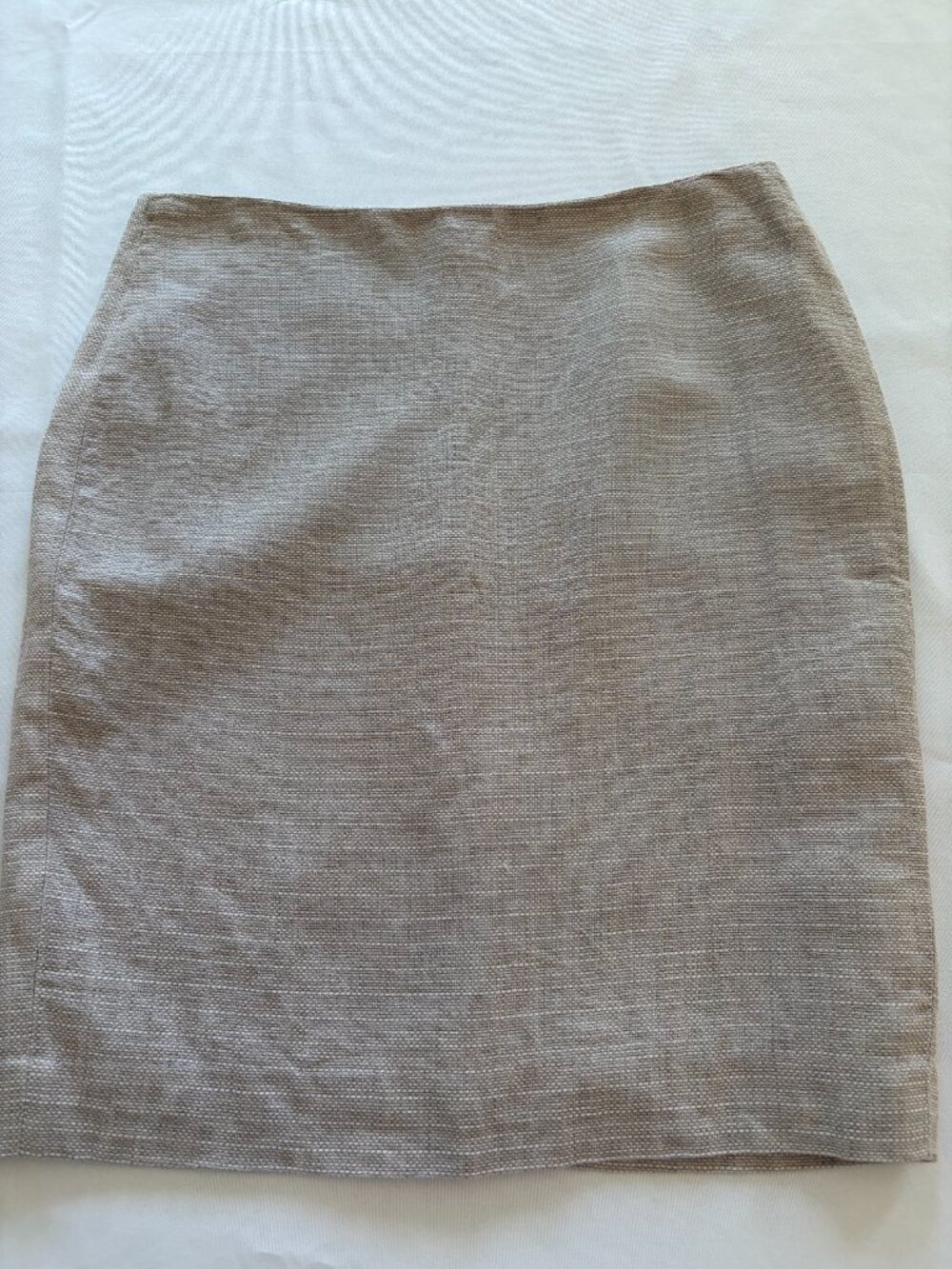 Ann Taylor Linen Blend Petite Pencil Skirt Size 6